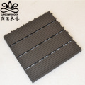 smooth sand surface new popular good quality low price WPC engineered flooring outdoor decking tiles wood plastic composite tile